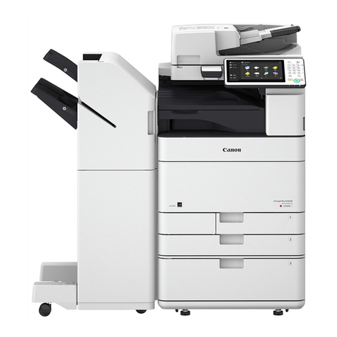 Canon imageRUNNER ADVANCE C5500i II Advance Maintenance guide Canon imageRUNNER ADVANCE C5500i II Advance Maintenance guide