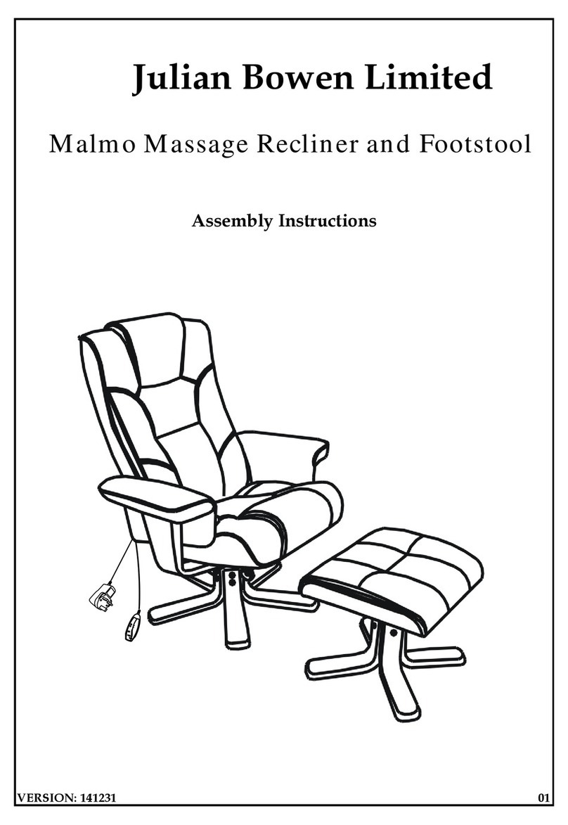 Julian Bowen Limited Malmo Assembly instructions