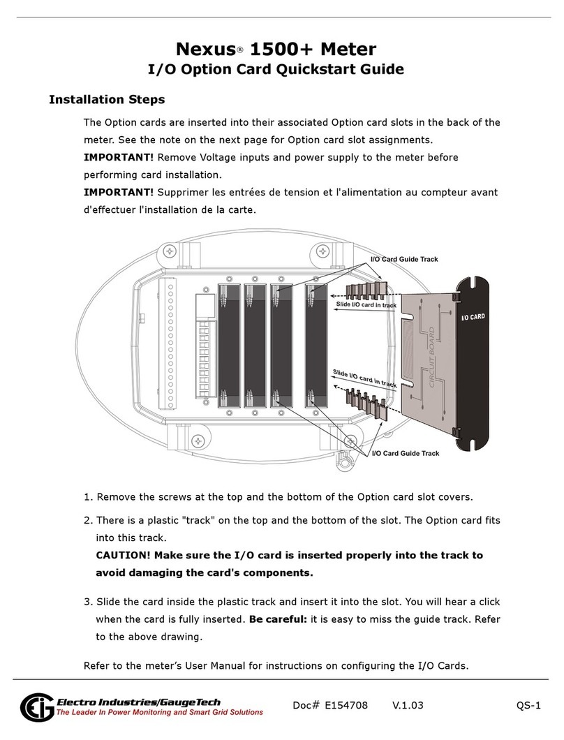 Electro Industries/GaugeTech Shark 100T quick start guide Electro Industries/GaugeTech Shark 100T quick start guide