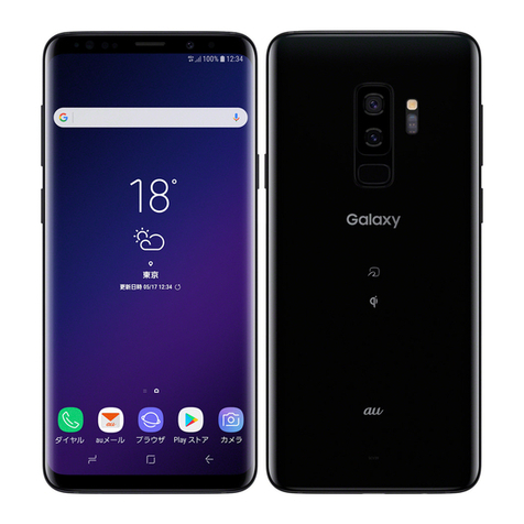 Samsung Galaxy S9+ SCV39 Installation guide