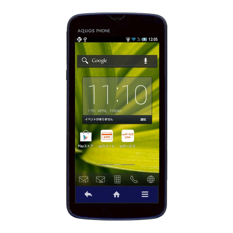 Sharp AQUOS PHONE CL IS17SH Service manual