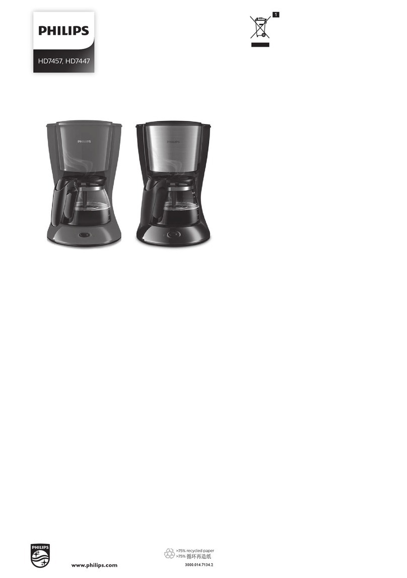 Philips HD7457 manual