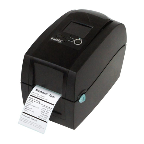 Godex Stand Alone Printer instruction manual