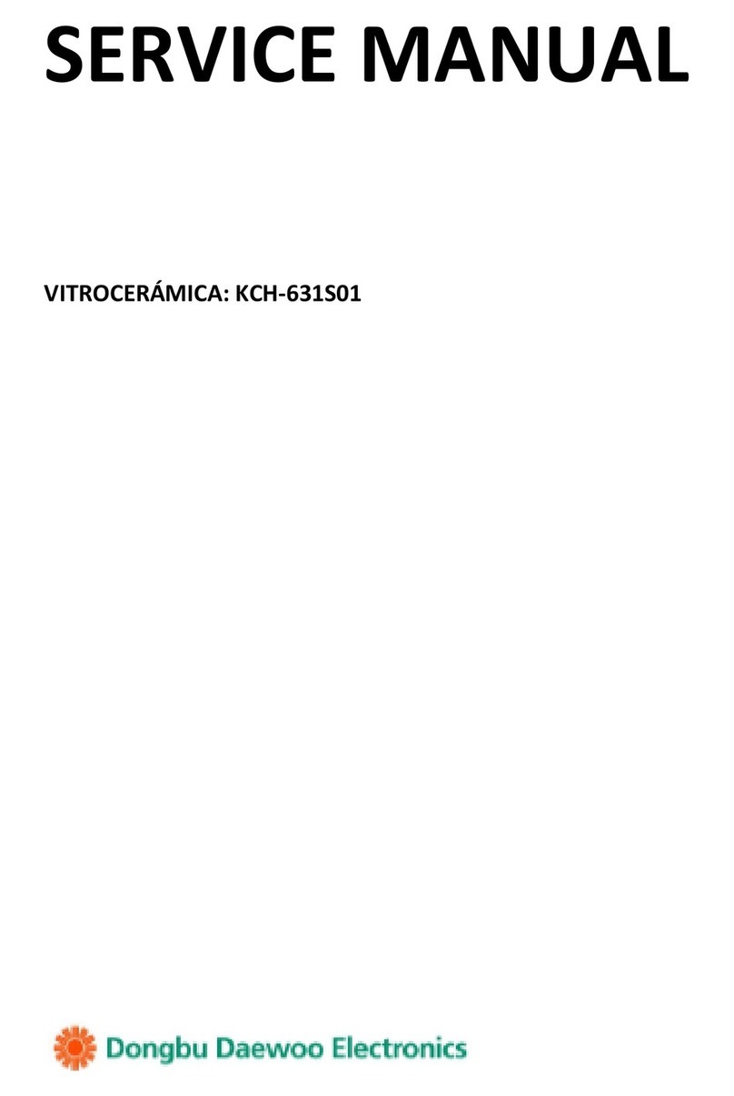 Daewoo KCH-631S01 Service manual