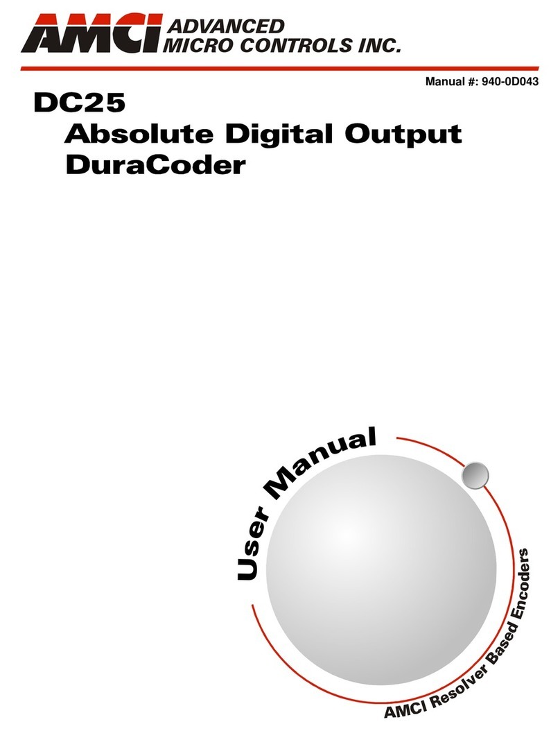 AMCI DC25 user manual