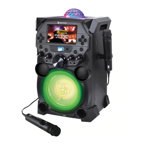 The Singing Machine SDL9040 User manual