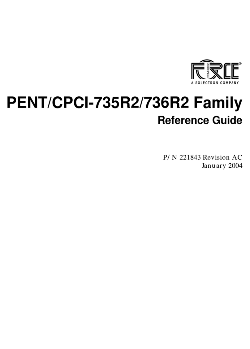 Force PENT/CPCI-735AR2 reference guide