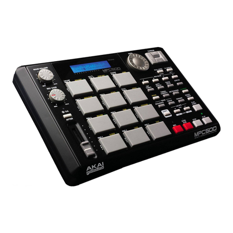 Akai MPC 500 Service manual