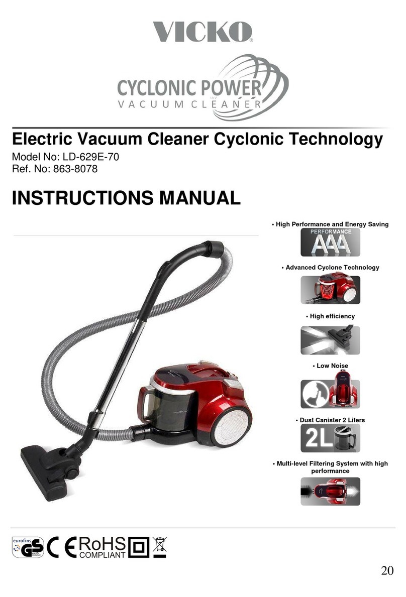 Vicko LD-629E-70 instruction manual