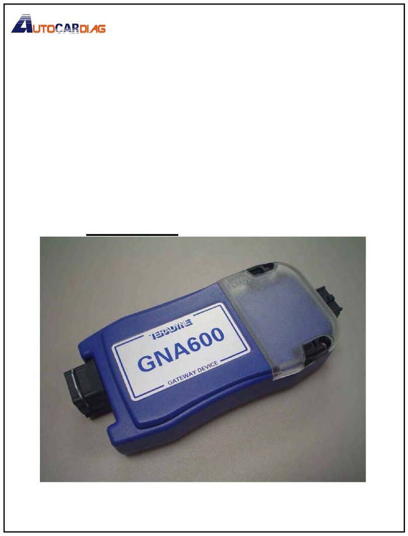 Teradyne GNA600 user guide