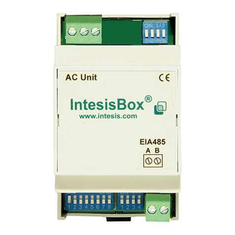 IntesisBox FJ-RC-MBS-1 User manual