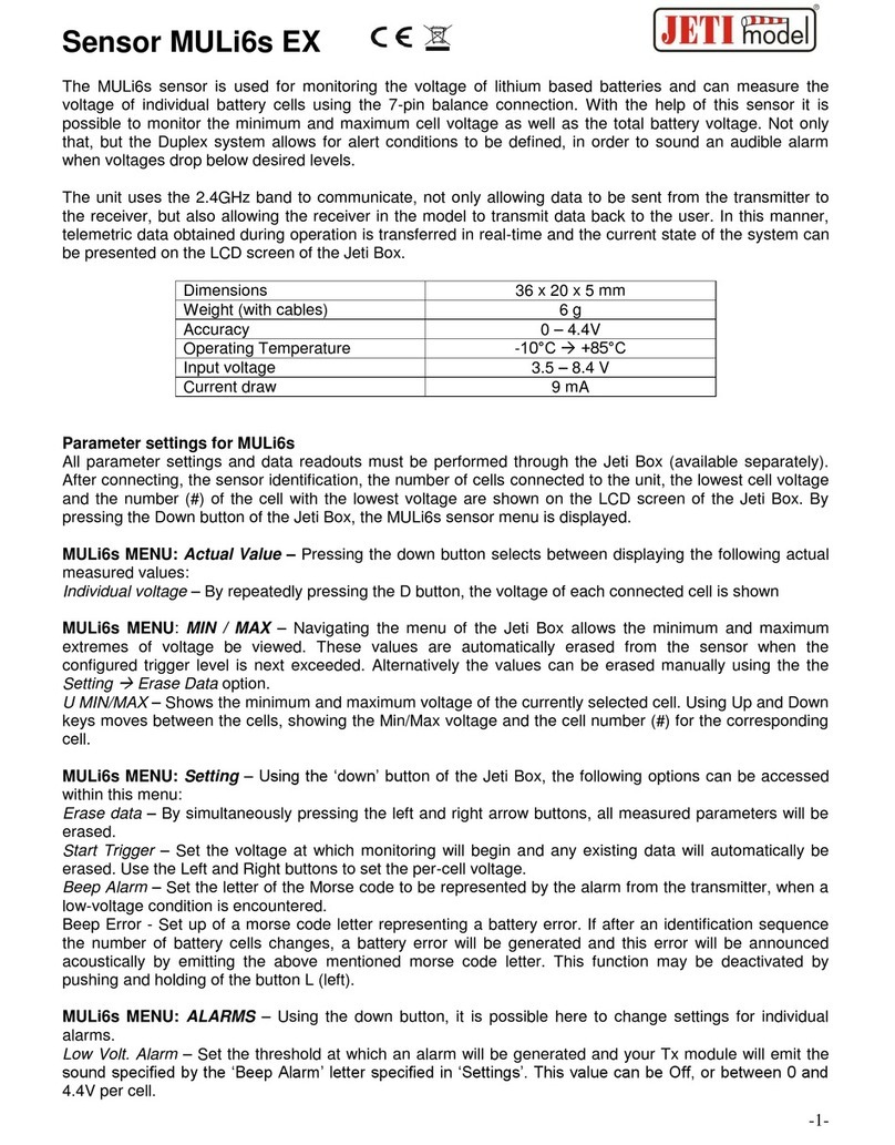JETI model MULi6s EX user manual