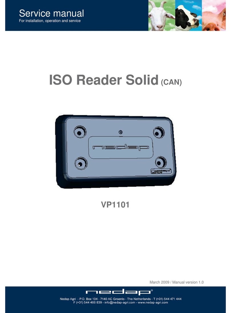 Nedap VP1101 User manual