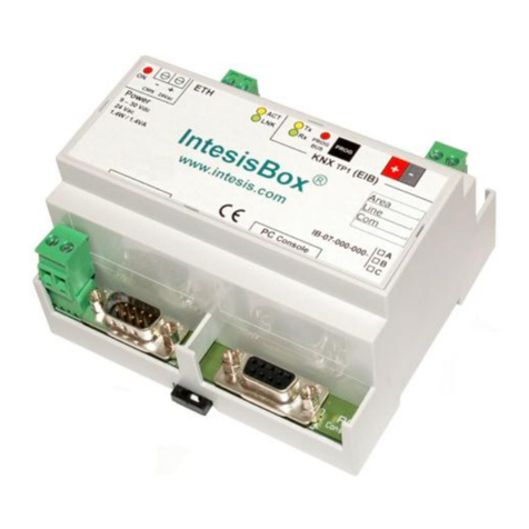 IntesisBox IBOX-BAC-MBTCP-100 user manual