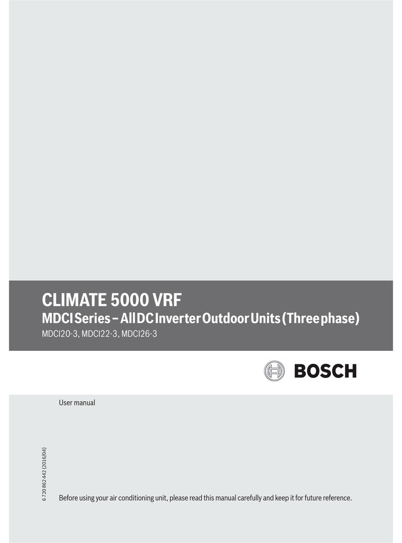 Bosch MDCI20-3 user manual