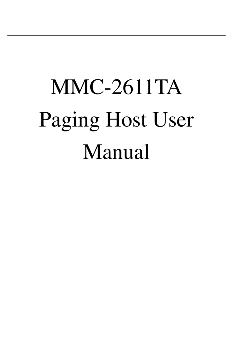 WiCS MMC-2611TA user manual