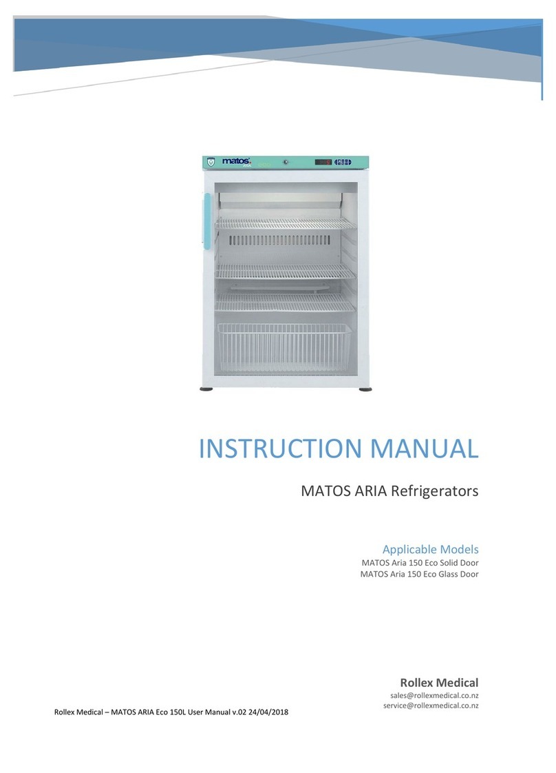 MATOS Aria 150 Eco instruction manual