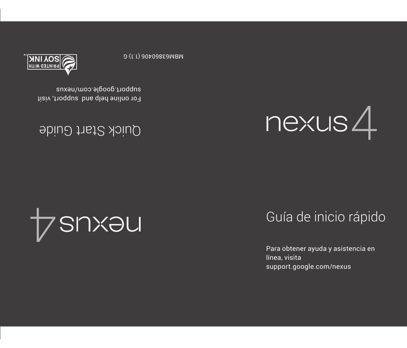 LG Nexus 4 User manual