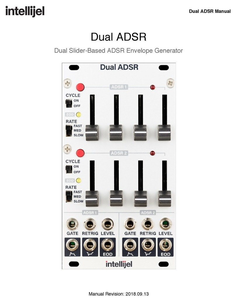 Intellijel Dual ADSR manual