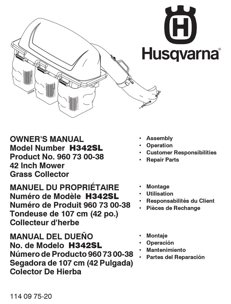 Husqvarna H342SL owner's manual