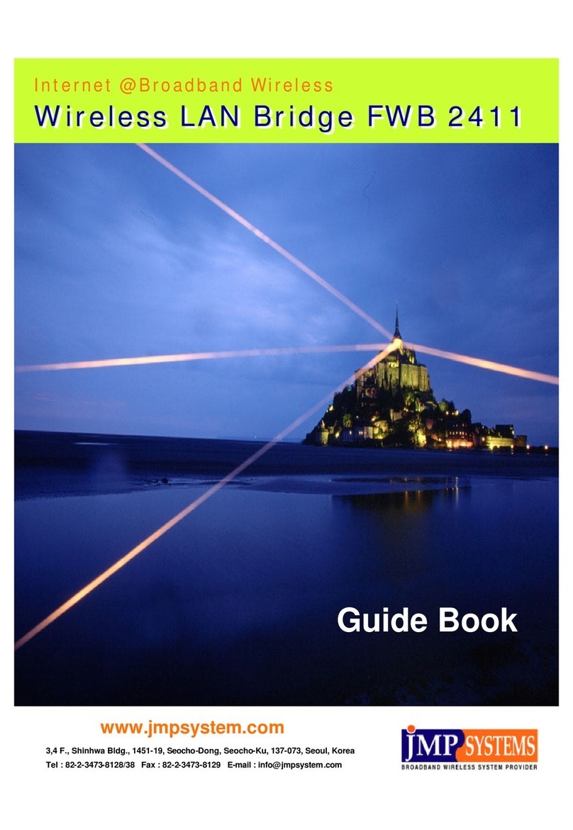 JMP Systems FWB2411 user manual