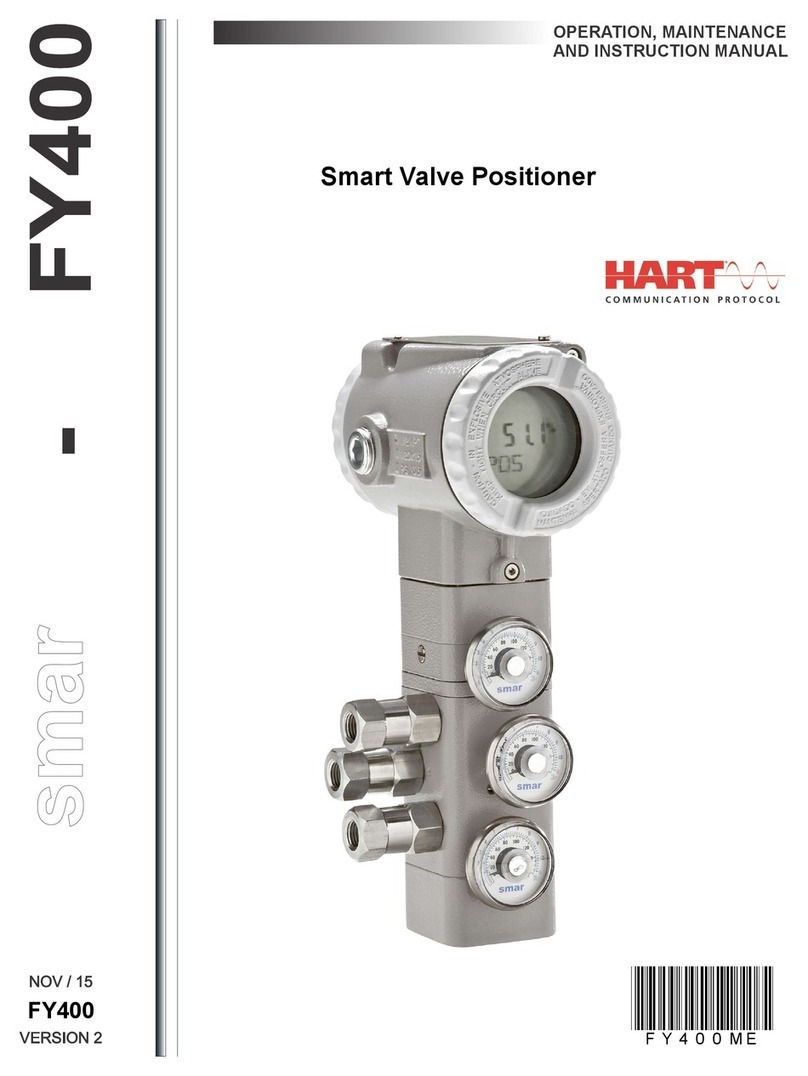 SMAR FY400 Installation guide