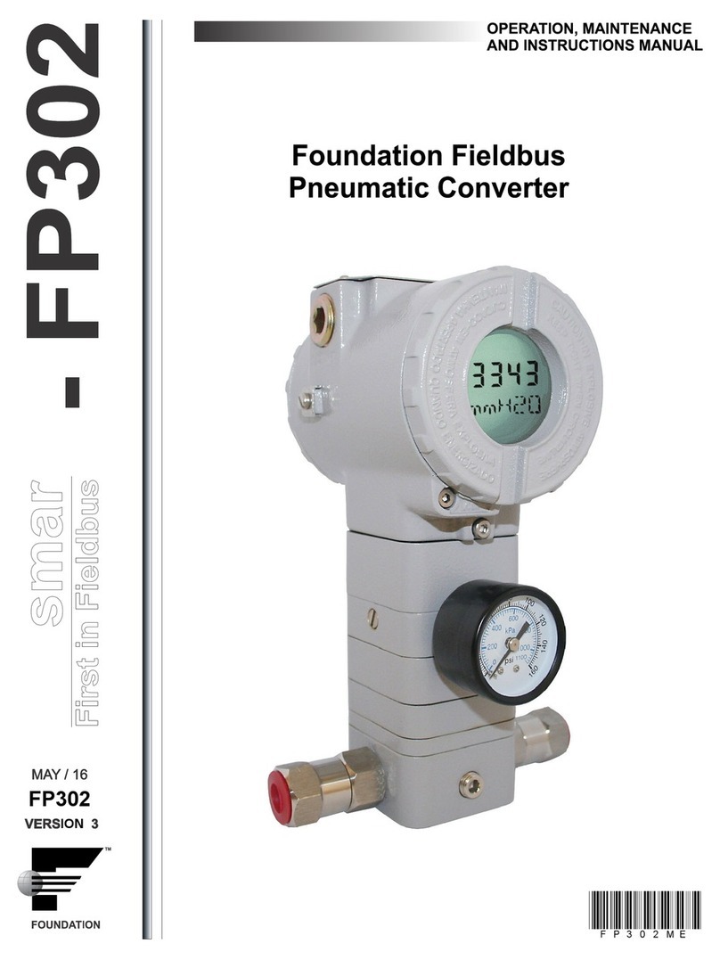 SMAR FP302 Installation guide