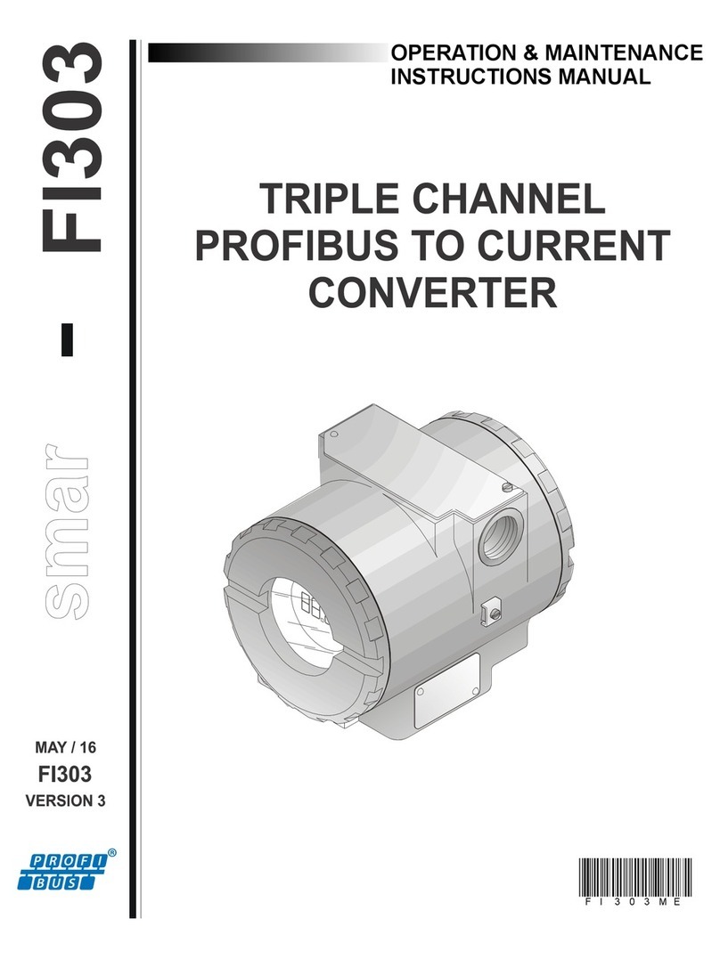 SMAR FI303 Installation guide