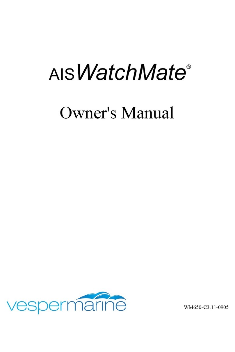 vesper marine WatchMate 650 owner's manual