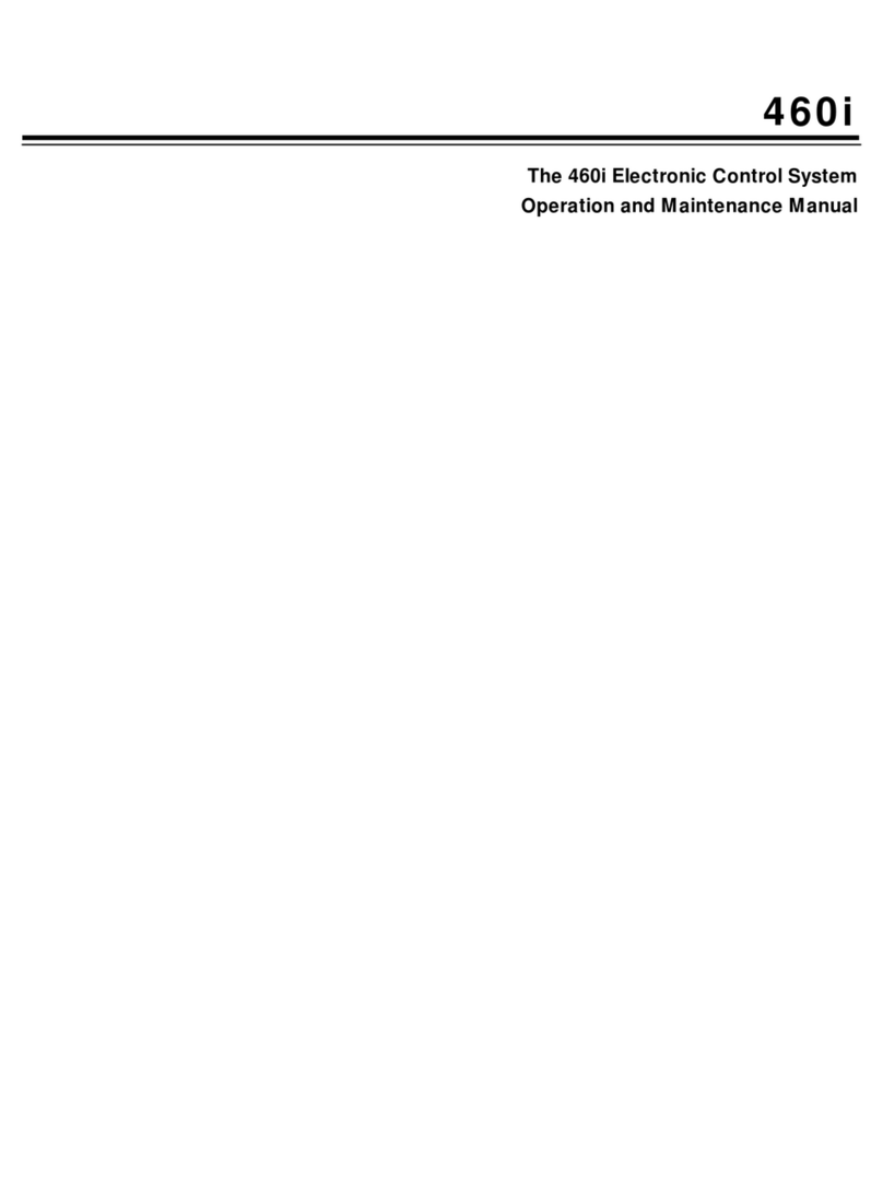 Autotrol 460i Operation and maintenance manual