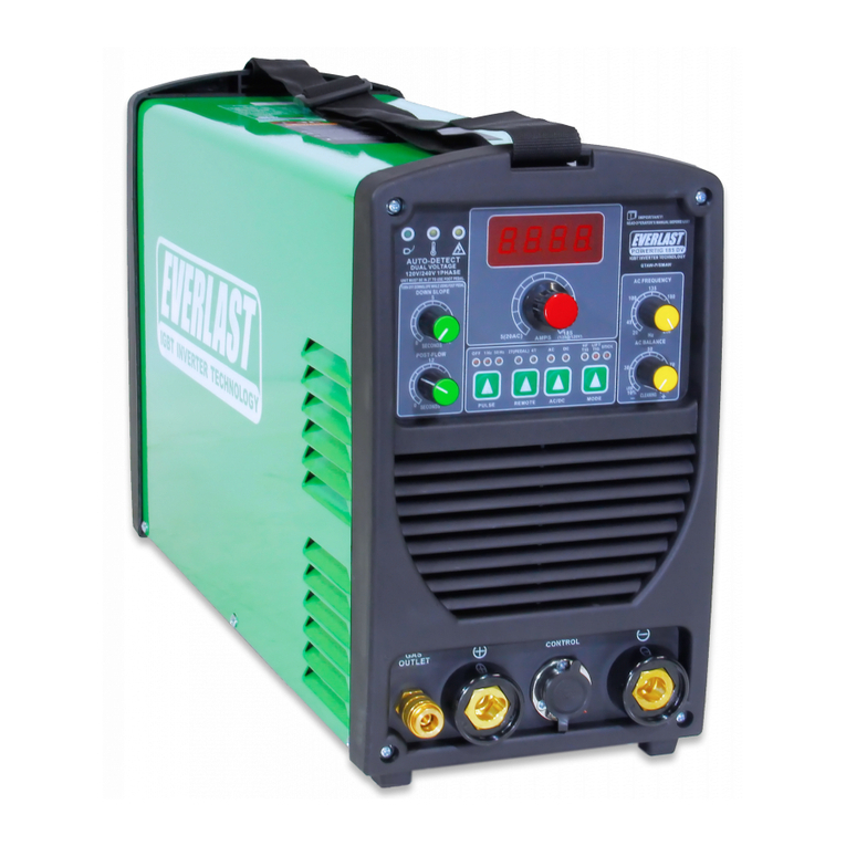 Everlast POWERTIG 185 DV Operator's manual