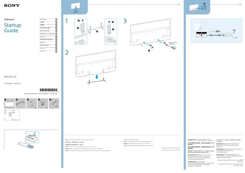 Sony Bravia KD-55X8000C User guide