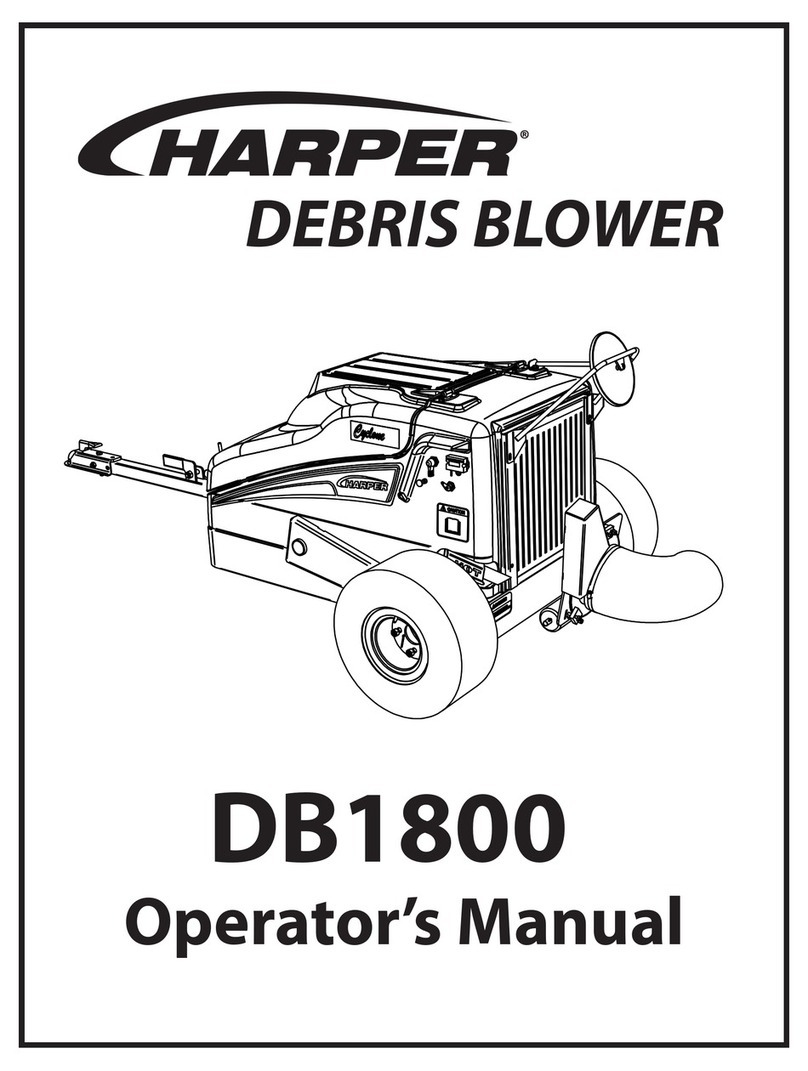 Harper DB1800 Operator's manual