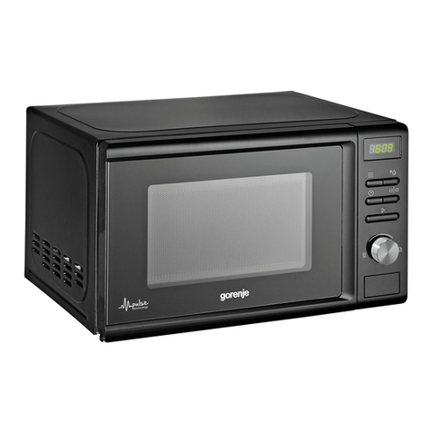 Gorenje MMO 20 DW II instruction manual