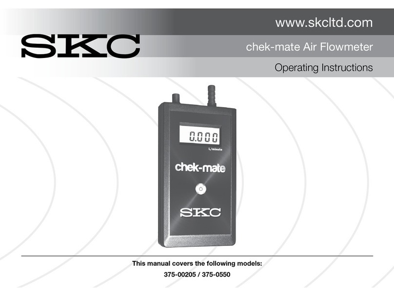 SKC chek-mate operating instructions