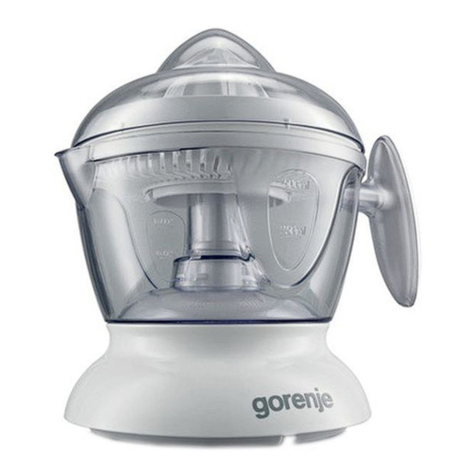 Gorenje CJ 25 W instruction manual