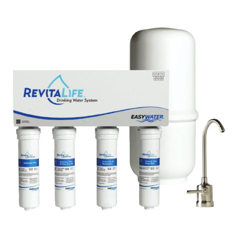 EasyWater RevitaLife Installation manual and owner's guide