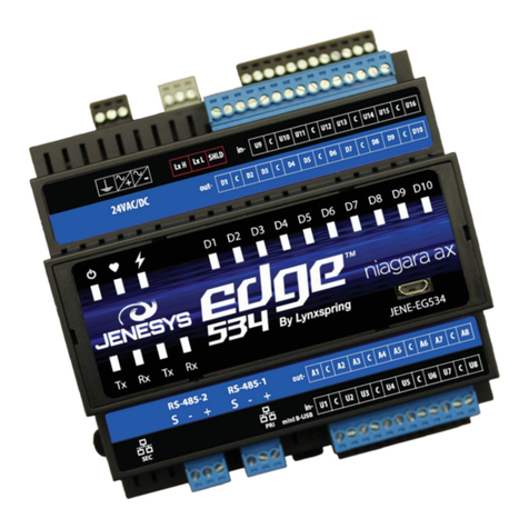 Lynxspring JENEsys Edge 534 installation guide