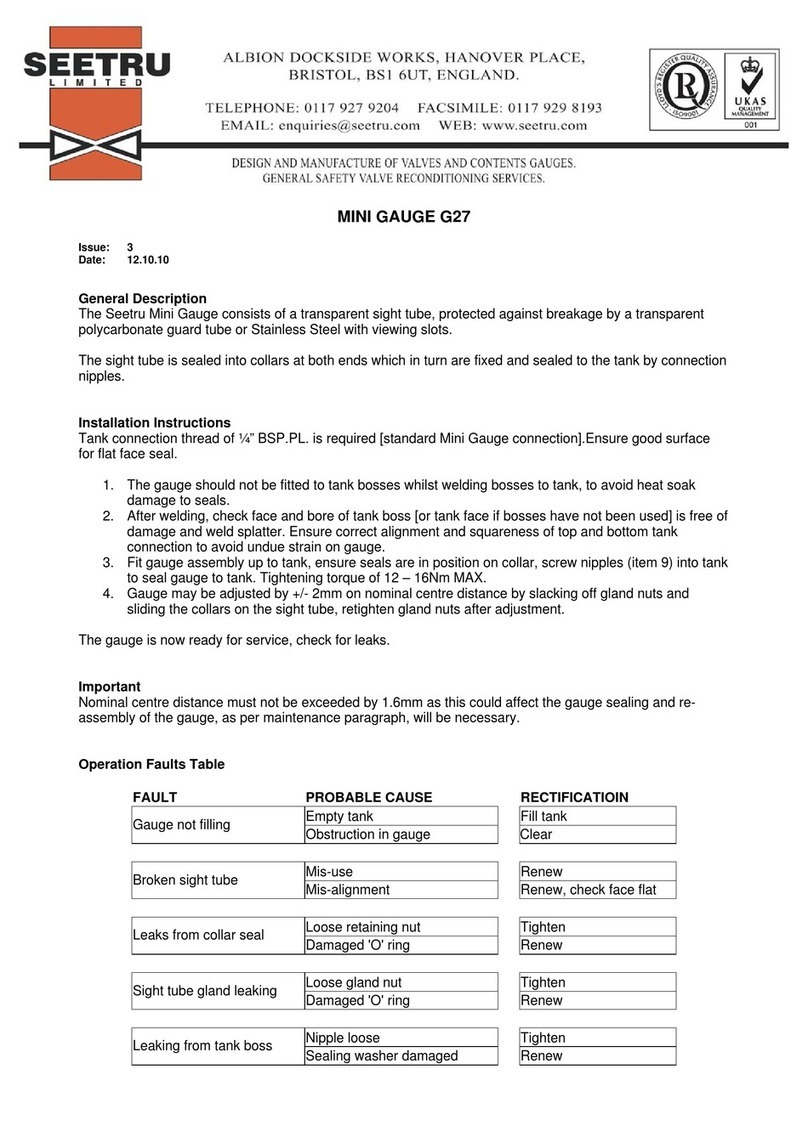 Seetru G27 User manual