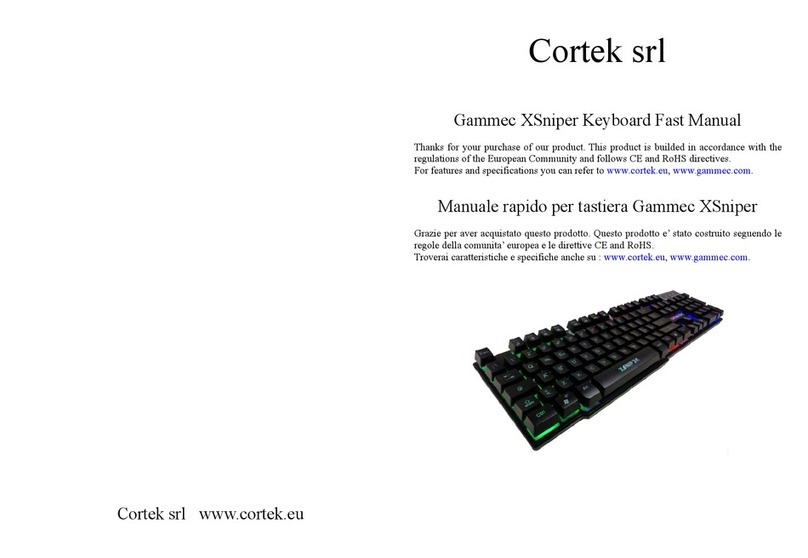 Cortek Gammec XSniper Installation guide