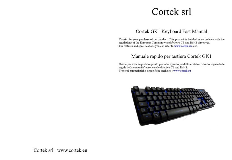 Cortek GK1 Installation guide