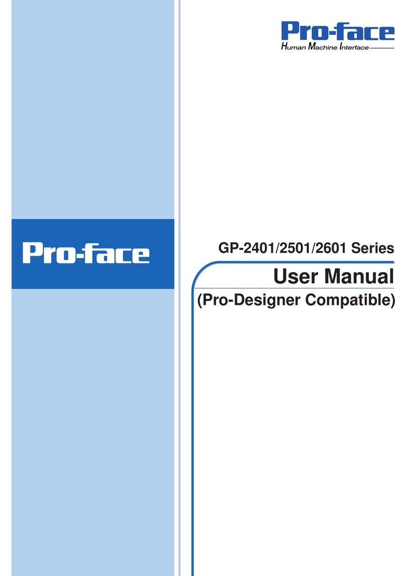 Pro-face GP-2401T user manual