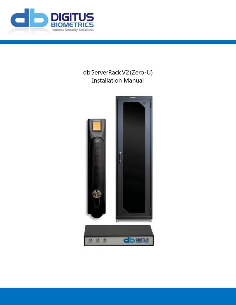 Digitus Biometrics dbServerRackV2 Zero-U Guide
