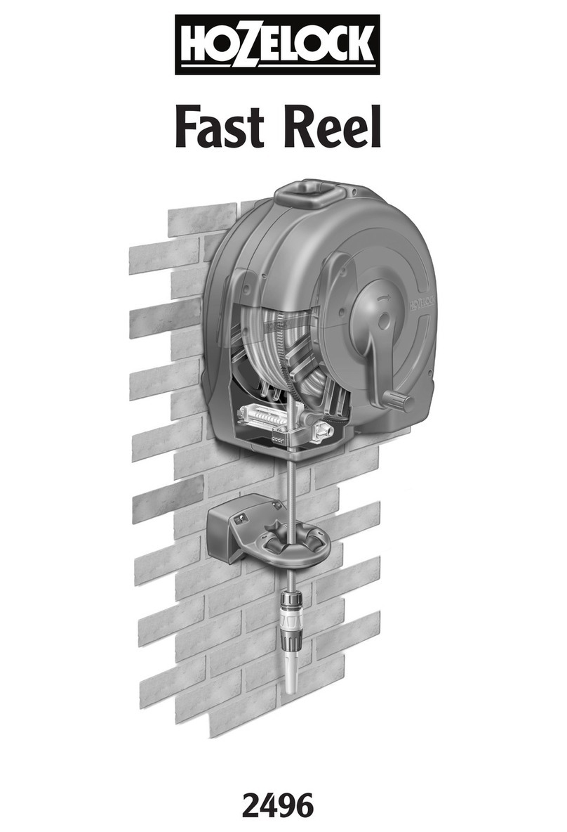 Hozelock Fast Reel Instruction Manual