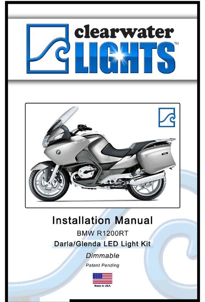 ClearWater Lights Glenda installation manual