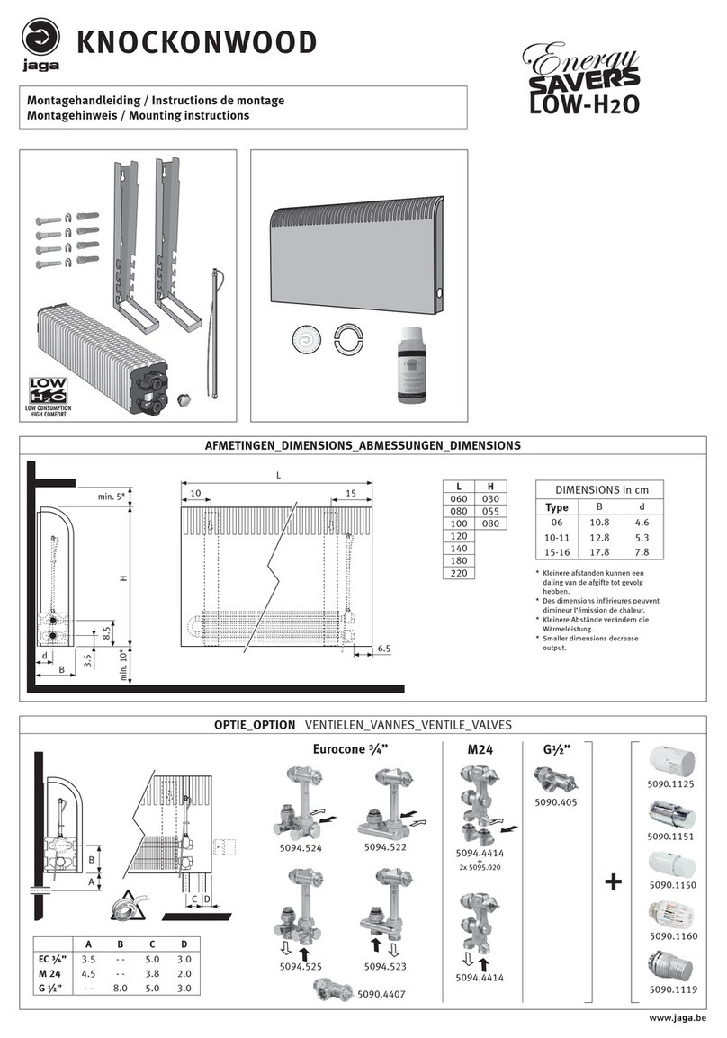 Jaga Knockonwood Mounting instructions