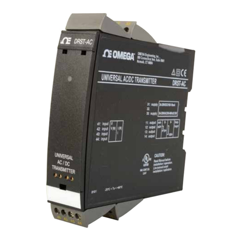 Omega DRST-AC User manual