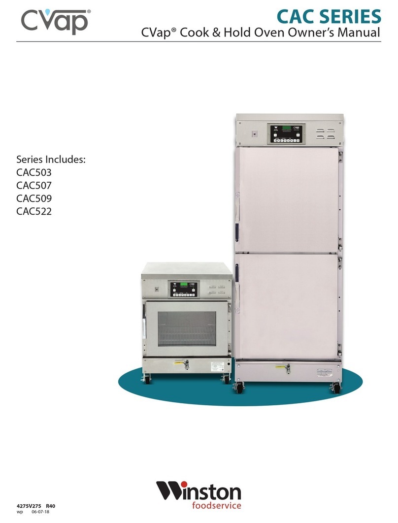 Winston CVap CAC503 owner's manual