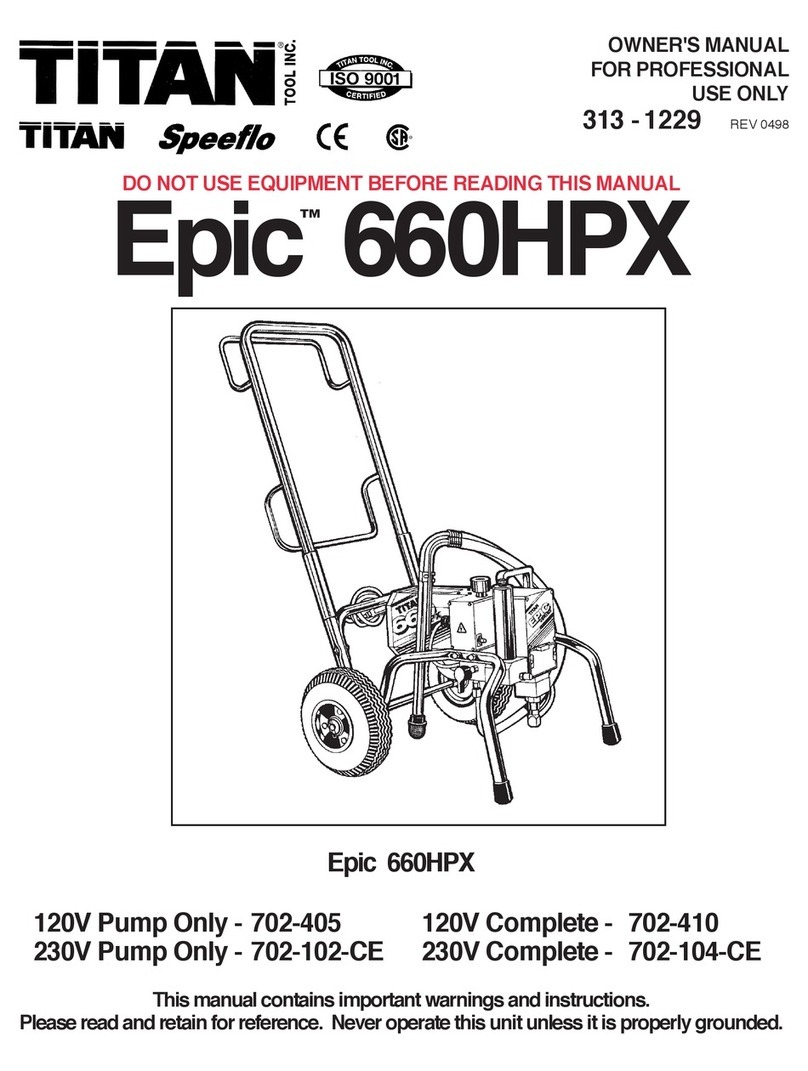 Titan Epic 660HPX User manual