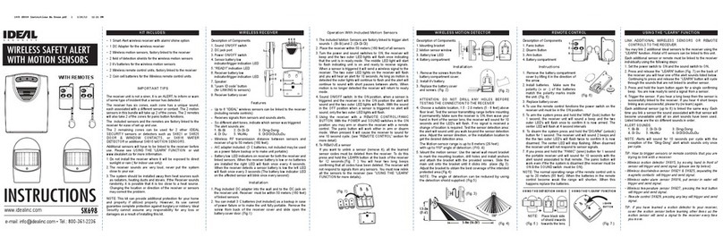 IDEAL SK698 instructions